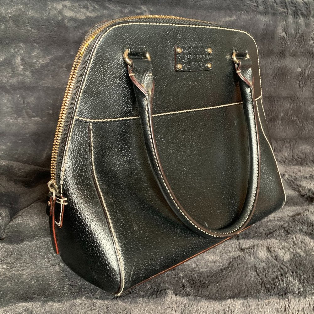Kate Spade Black Leather Totebag